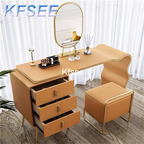 300usd Kfsee 1Pcs A Set Prodgf Castle Boss 80cm length Make Up Table with mirror(no stool)