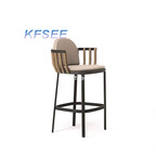 250usd Kfsee 1Pcs A Set Prodgf ins Outdoor Rattan Wood Bar Chair