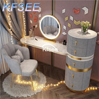 120usd Kfsee 1Pcs A Set Prodgf 80cm length Make Up Table with mirror(no stool)