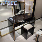 800usd Kfsee 1 Set Prodgf ins Home make up table with stool
