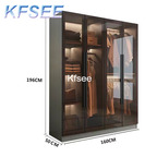280usd Kfsee 1Pcs A Set Prodgf ins Home 160*50*196cm Wardrobe