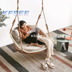 200usd Kfsee 1Pcs A Set Prodgf ins Home Rattan Hanging Swing Chair