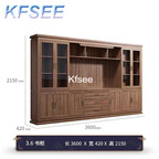 1800usd Kfsee 1 Set Prodgf ins Office 360*42*215cm Book Cabinet