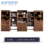 2400usd Kfsee 1 Set Prodgf ins Office 416*42*210cm Book Cabinet