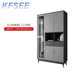 250usd Kfsee 1Pcs A Set Prodgf ins Luxury 120*35*200cm Book Cabinet