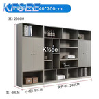 500usd Kfsee 1Pcs A Set Prodgf ins Luxury 320*40*200cm Book Cabinet