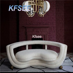 1300usd Kfsee 1Pcs A Set Prodgf ins Luxury Two Seat Lamb Sofa