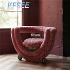 600usd Kfsee 1Pcs A Set Prodgf ins Luxury Lamb Lounge Chair