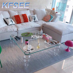 400usd Kfsee 1Pcs A Set Prodgf ins Luxury Transparent 110*60cm Coffee Table