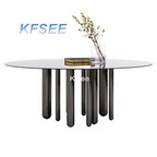 1000usd Kfsee 1Pcs A Set Prodgf ins Luxury Transparent Dining Table
