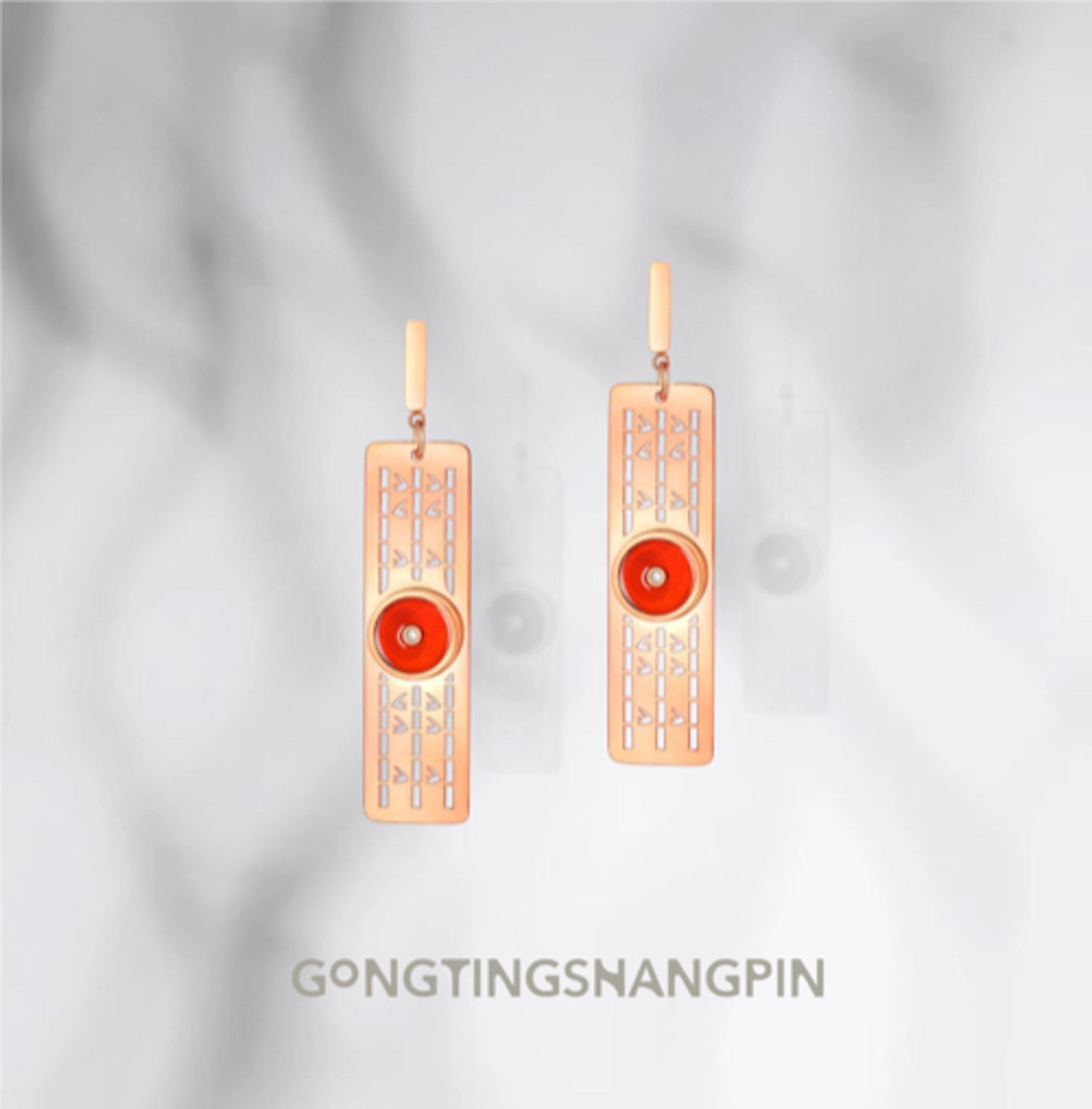 鸿竹系列香薰饰品|耳环|