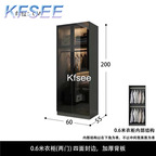 170usd Kfsee 1Pcs A Set Prodgf Nordic Style 60*55*200cm Wardrobe Cloth Cabinet