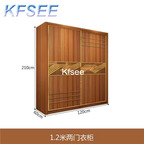 230usd Kfsee 1Pcs A Set Prodgf 120*60*210cm Wood Wardrobe