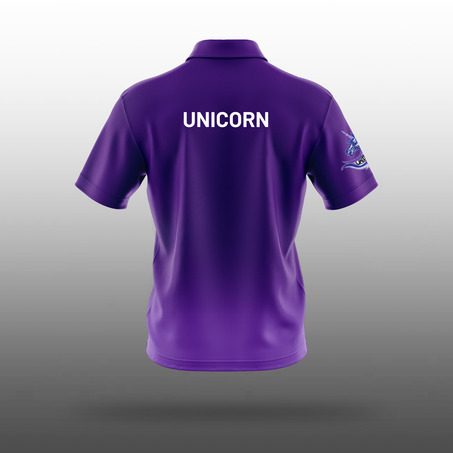 LEH Polo 衫 - Polo Shirt ( UNICORN-紫 )-2