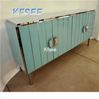 1000usd Kfsee 1Pcs A Set Prodgf Italian Turquoise Glass Sideboard