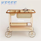 500usd Kfsee 1Pcs A Set Prodgf Home Luxury Storage Trolley