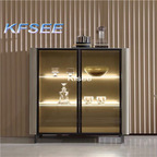600usd Kfsee 1Pcs A Set Prodgf Home Luxury Corner Wine Cabinet
