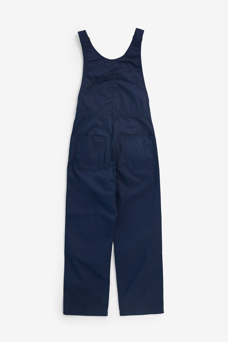 Japanese Workwear Herringbone Twill Overalls-2