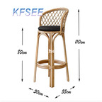 120usd Kfsee 1Pcs A Set Prodgf Partner Rattan Bar Chair