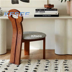 200usd Kfsee 1Pcs A Set Prodgf ins Wood Fashion Hot Dining Chair