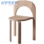 130usd Kfsee 1Pcs A Set Prodgf ins Wood Fashion Arch Dining Chair