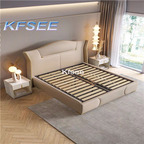 650usd Kfsee 1Pcs A Set Prodgf ins Luxury Meaningful 180*200cm Bedroom Bed
