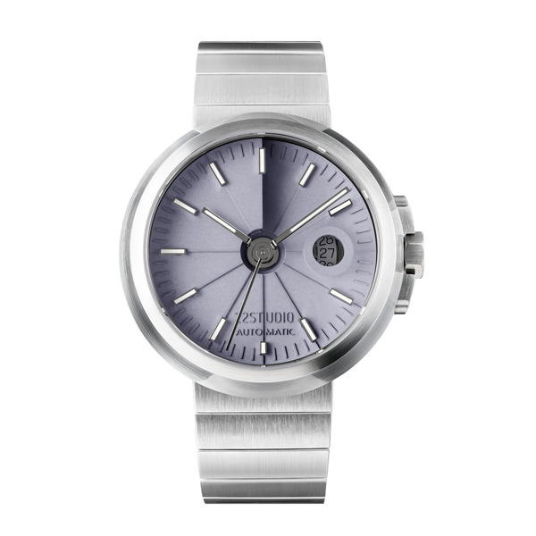 四度空间机械表运动款-浅灰紫 （预购商品：4～6周发货）