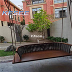 450usd Kfsee 1Pcs A Set Prodgf ins Home Rattan Romantic Swing Chair