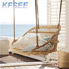 200usd Kfsee 1Pcs A Set Prodgf ins Rattan Romantic Rare Swing Chair