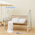 380usd Kfsee 1Pcs A Set Prodgf ins Outdoor Romantic Rattan Swing Chair