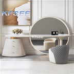 600usd Kfsee 1Pcs A Set Prodgf ins Amazing Make Up Table with stool and mirror