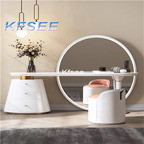 530usd Kfsee 1Pcs A Set Prodgf ins Hot Make Up Table with mirror with stool