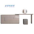 600usd Kfsee 1Pcs A Set Prodgf ins Luxury Life Make Up Table with TV Cabinet