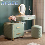 350usd Kfsee 1Pcs A Set Prodgf ins Your Interesting 80cm length Make Up Table with stool with mirror