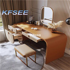 700usd Kfsee 1Pcs A Set Prodgf ins Cute 100cm length Make Up Table with stool with bench