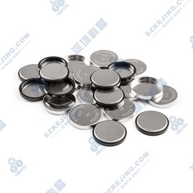 LIR2032 304黑色胶圈纽扣电池壳