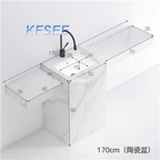 350usd Kfsee 1Pcs A Set Prodgf ins Home 170cm length Bathroom Washbasin