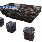 1350usd Kfsee 1 Set Prodgf Home 1 Garden Table with 2 Stool