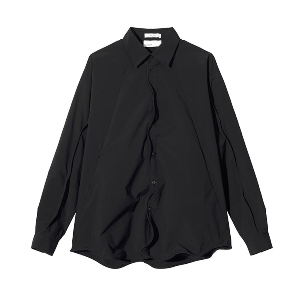 ATTEMPT AW22 扭曲大衬衫-5