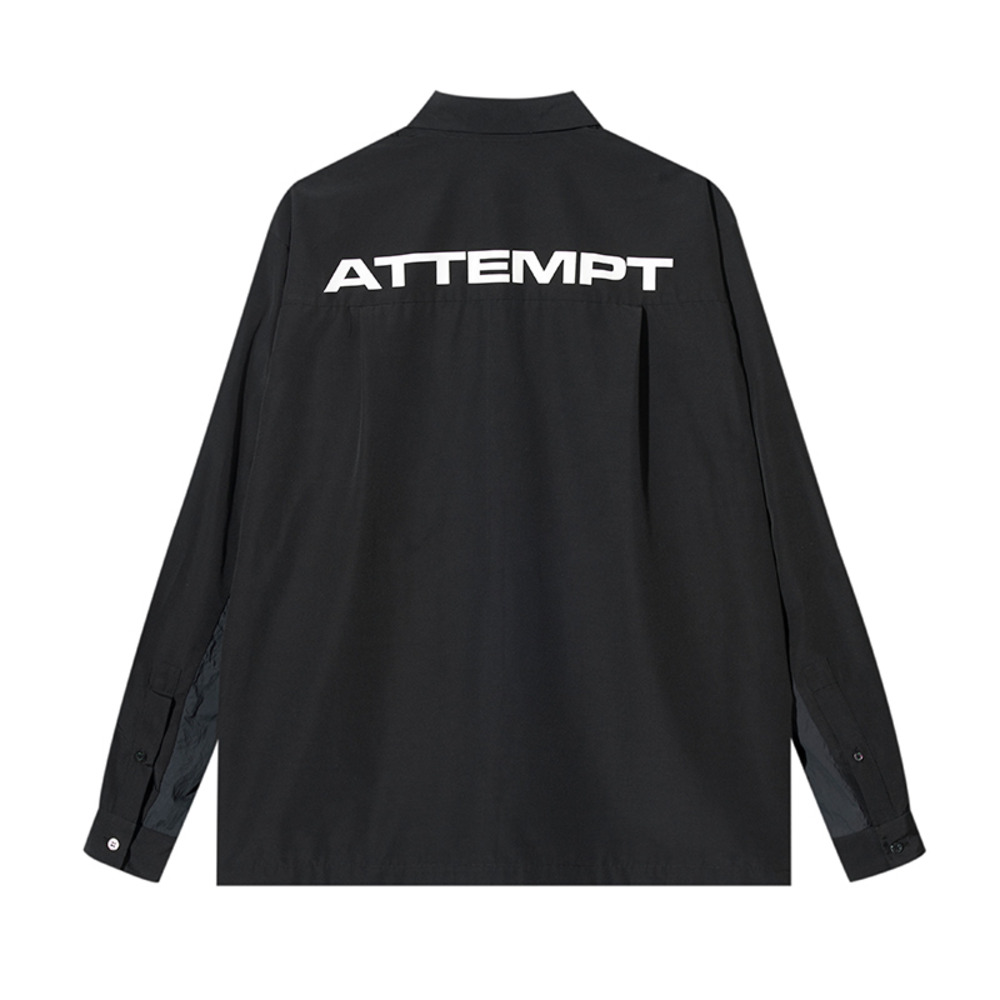 ATTEMPT AW22 标识衬衫