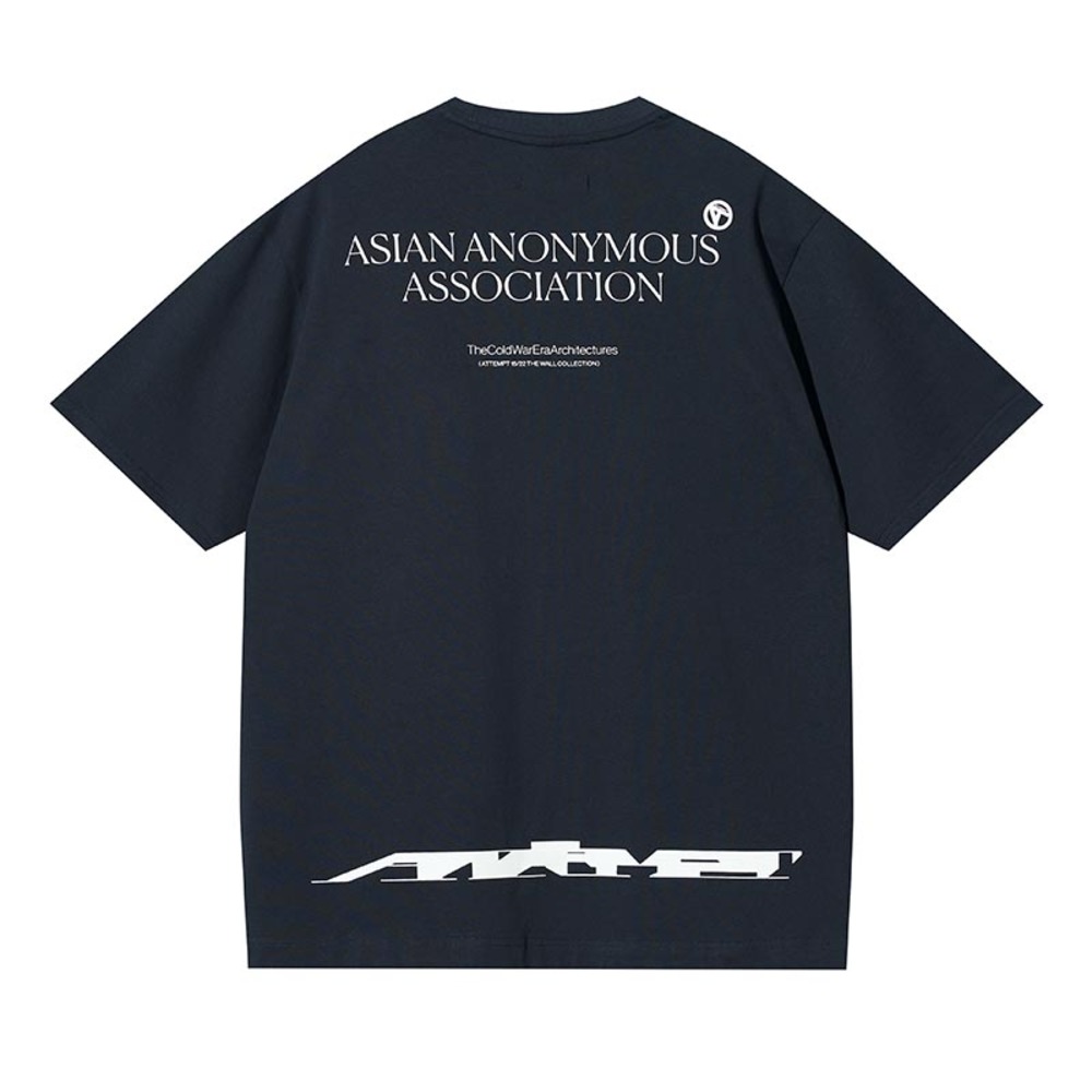 ATTEMPT AW22 ''AAA''印花短袖T恤