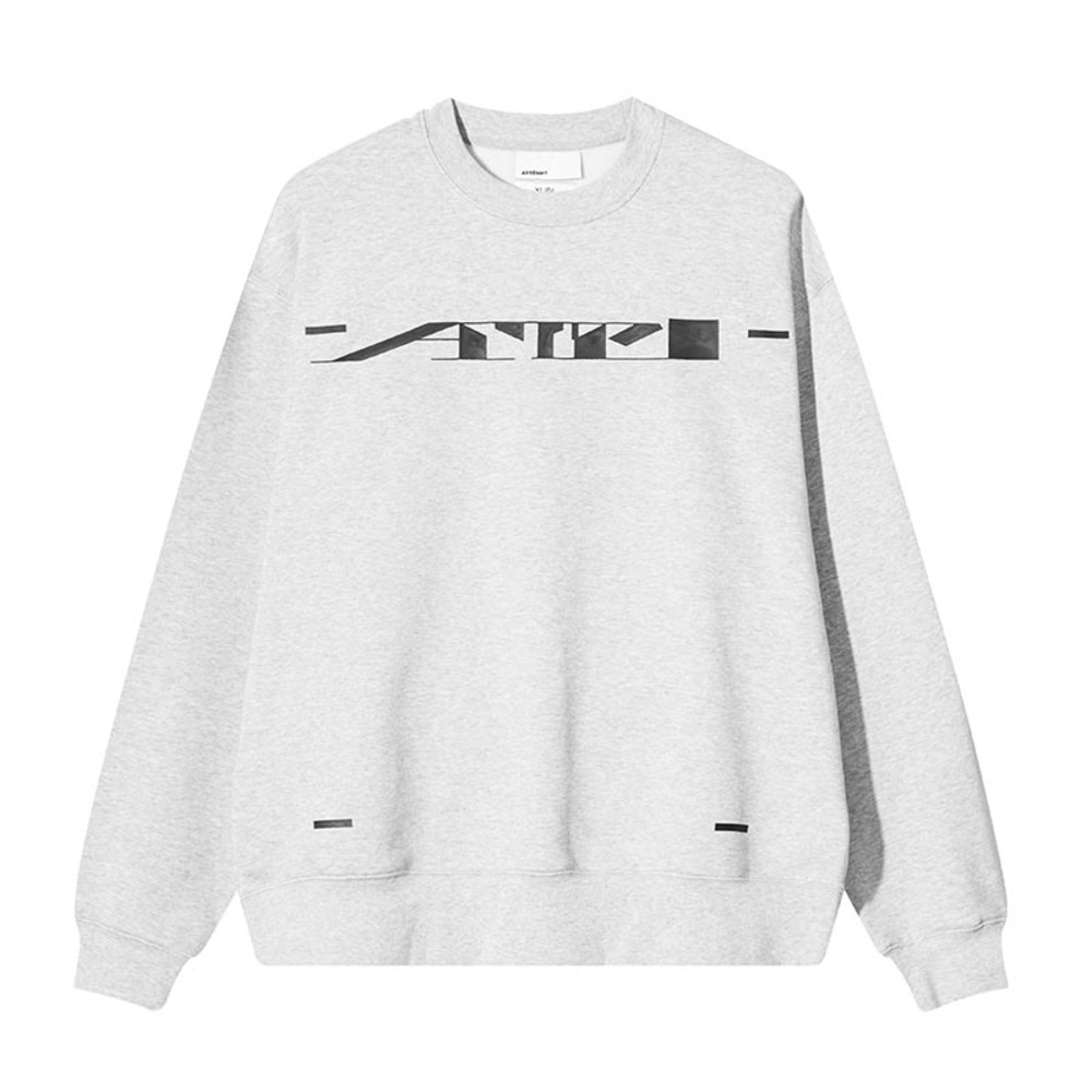 ATTEMPT AW22 ATT建筑logo圆领卫衣