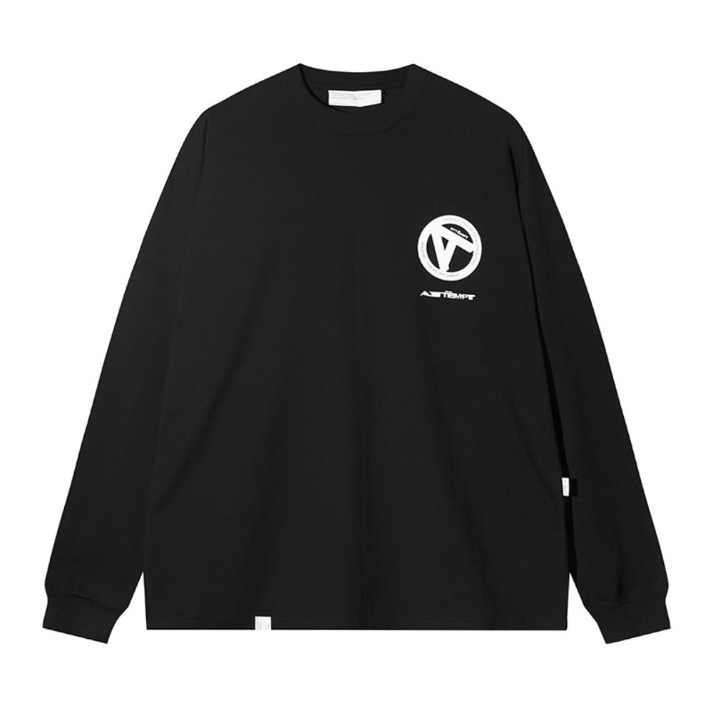 ATTEMPT AW22 反战logo长袖T恤-3