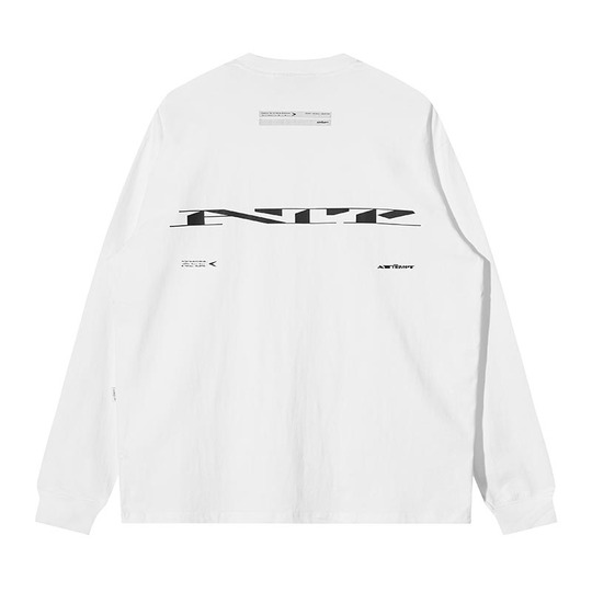 ATTEMPT AW22 反战logo长袖T恤
