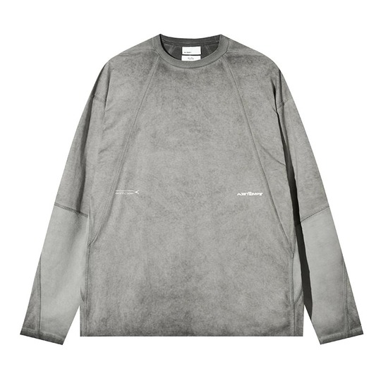 ATTEMPT AW22 使徒长款长袖T恤