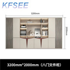 600usd Kfsee 1Pcs A Set Prodgf in Love Business 320*200cm Book Cabinet