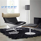 600usd Kfsee 1Pcs A Set Prodgf Italian Lounge Chair with Stool