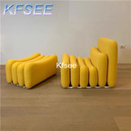 600usd Kfsee 1Pcs A Set Prodgf Joe Colombo Lounge Chair and stool
