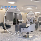 500usd Kfsee 1Pcs A Set Prodgf Luxury Barber Shop Salon Mirror(with cabinet)