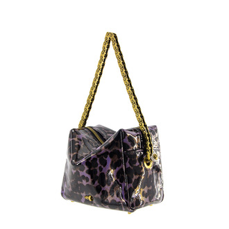 豆腐小号 双色紫豹纹